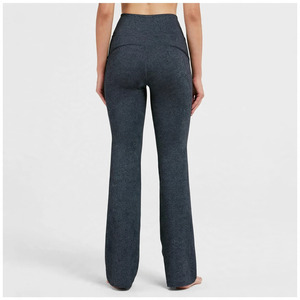 Pantalons de yoga taille haute pour femmes, longueur intégrale, compression solide avec poches, extensibles, respirants, leggings d'été - Product Image 3
