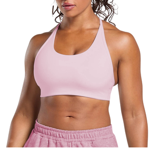 High Impact Sports Bra for Women Crisscross <b>Back</b> Yoga Workout Bra Fitness Activewear Custom OEM Manufacturer - Product Image 1