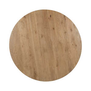 โต๊ะอาหารทรงกลมไม้สักแท้ทันสมัย - เฟอร์นิเจอร์ไม้ประกอบสำเร็จสุดหรูจากอินโดนีเซีย คุณภาพส่งออก - Product Image 3