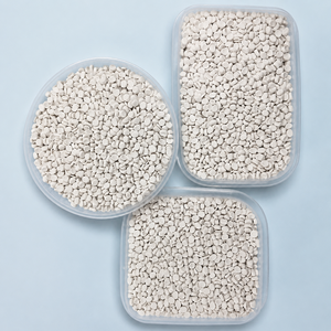Fournisseur Malaisien – Prix Compétitif – Masterbatch de Carbonate de Calcium Blanc en Granulés – Idéal pour l'Emballage de Sacs Tissés - Product Image 1
