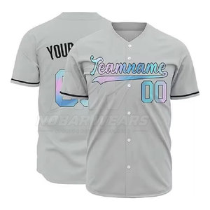 Camiseta de Béisbol para Hombre, Tejido Cómodo de Secado Rápido, Ideal para Entrenamiento Deportivo y Uso en Partidos, con un Estilo Atlético Moderno - Product Image 4