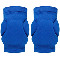 Genouillères courtes personnalisées en éponge respirante de 1 mm d'épaisseur, 100 % polyester, anti-collision, protectrices pour femmes, fitness, volley-ball, danse
