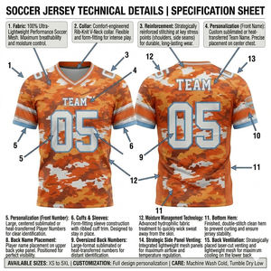 Camisetas Deportivas Personalizadas de Fútbol con Malla Sublimada, Estilo Crop, para Equipos, Ropa Deportiva Urbana - Product Image 3