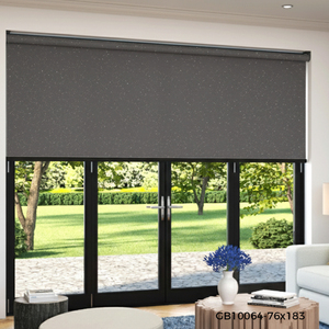 Persianas Enrollables GB10064 76x183 Gris Oscuro, Buen Fabricante, Mejor Proveedor en Malasia, B2B OEM, Alta Calidad, Decoración para Ventanas de Hogar y Oficina - Product Image 1