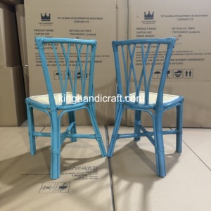 Chaise pour enfants en rotin faite à la main de style bohème pour la location d'événements, mariages, fêtes d'anniversaire, décoration, vente en gros - Product Image 1