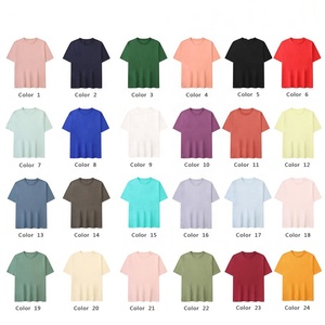 Tela de Sarga 100% Algodón Ecológica, Sólida, con Diseño de Logotipo Personalizado al por Mayor, para Camisetas, Impresión por Sublimación Personalizada, Comprimida - Product Image 4