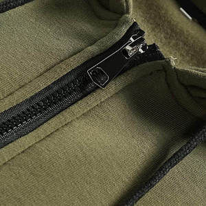 Nouvelle Arrivée – Sweats à Capuche Zippés en Coton Polaire Imprimés Numériquement et Brodés, Personnalisables, pour Hommes – Vêtements Décontractés de Printemps à Manches Longues – Vente en Gros - Product Image 6