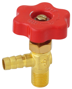 Válvula de latón para GLP tipo boquilla para quemadores de cocina comercial y estufas de gas industriales, accesorios mecanizados con precisión para control de combustible - Product Image 1