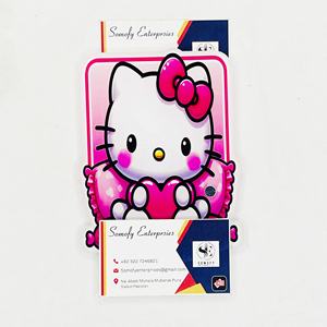 Pince à cils Hello Kitty en acier inoxydable, design personnalisé, écologique, durable, réutilisable, prix de gros, faible MOQ, meilleur choix - Product Image 2