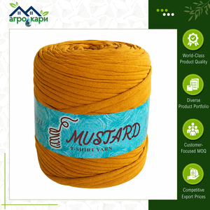 Elora, Venta Mundial, Hilo de Camiseta Reciclado de la Mejor Calidad en Colores Sólidos, 600-700g, Ecológico, Decoración del Hogar, 8 Conos - Product Image 2