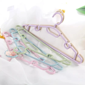 Clothing Holder Space Save Non-slip Padded Hook Flocked Vietnam Manufacturer Wholesale Custom Color High-Quality Hard Plastic - Product Image 5
