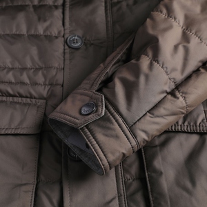 Chaqueta de Invierno Acolchada para Hombre, Diseño Exclusivo 2025, con Capucha, Cierre de Cremallera con Logotipo Frontal, Estilo Urbano, Servicio OEM, Personalizable - Product Image 5