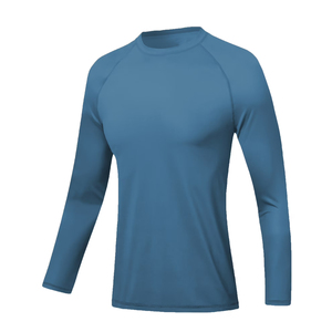 Short Sleeve Compression Rashguard Shirt Men Athletic Quick Dry Fitness Sports Apparel OEM - Product Image 4