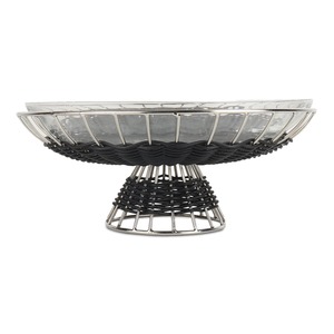 Vase de table en cuivre fait main, design rustique, bol décoratif, 25 pouces - Product Image 1