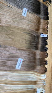 Extensions de cheveux naturels lisses Super Double Drawn et Lace HD, prix d'usine, de 50 cm à 80 cm, cheveux humains vietnamiens - Product Image 6