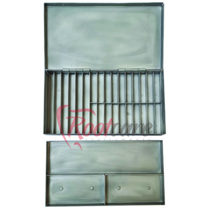 Caja de acero inoxidable para instrumental de endodoncia fabricada en Pakistán, caja para instrumental de endodoncia. - Product Image 5