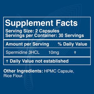 OEM/ODM Spermidine capsules, spermidine supplement (100x krachtiger dan tarwekiemextract) voor celgezondheid, veroudering & energie - Product Image 6