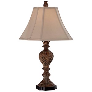 Bronze Ceramic Table <b>Lamp</b> Base Wholesale | Handcrafted Linen <b>Shade</b> Lighting - Product Image 4