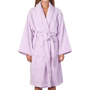 Breathable Women's Colorful Bathrobe Custom Print <b>Dressing</b> <b>Gown</b> Thick <b>Luxury</b> Home Wear Lounge Set Quick Dry Customizable Color - Product Image 6