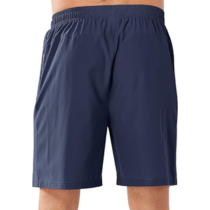 Pantalones Cortos Deportivos Casuales para Hombre, Color Azul Marino, de Secado Rápido, con Cordón Ajustable y Bolsillos con Cremallera, ODM OEM - Product Image 3