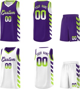 Ensemble de maillots de basket-ball personnalisés noir et blanc unisexe, sublimés, en maille, col en V, sans manches, anti-transpiration, pour équipe, avec nom, numéro et logo OEM - Product Image 6