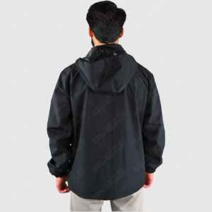 Veste coupe-vent pour homme North Custom, OEM, à capuche, pour le sport en plein air, course à pied, décontractée, unie, imperméable, vestes coupe-vent pour homme - Product Image 4