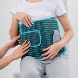 Personaliza tu Marca: Corsé de Maternidad de Diseño Moderno, Poliéster Premium, Elástico, Transpirable, Lavable y Antibacteriano - Product Image 3