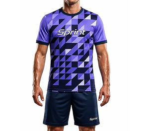 Personaliza tus Propias Camisetas de Fútbol Clásicas con Impresión Digital, Conjuntos de Camisetas de Fútbol Vintage de Alta Calidad para Adultos en Azul, Rojo y Blanco, Transpirables - Product Image 1