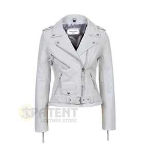 Veste en cuir confortable, légère, respirante et à séchage rapide, avec logo personnalisé, design personnalisé, vêtements de sport, moto, course automobile, plus - Product Image 1