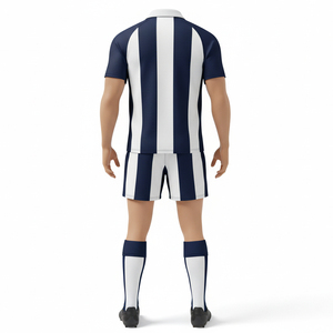 ชุดยูนิฟอร์มรักบี้แบบซับลิเมชั่นประสิทธิภาพสูง แห้งเร็ว ระบายอากาศได้ดี ผลิตจากโพลีเอสเตอร์ สำหรับผู้ชาย ชุดเสื้อเจอร์ซีย์รักบี้ ขายตรงจากโรงงาน - Product Image 6