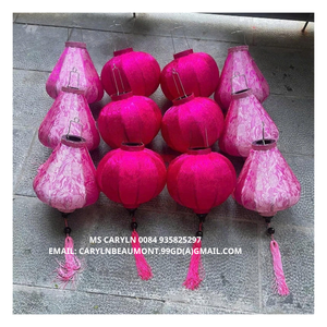 Lanternes en soie et bambou vietnamiennes personnalisables - Décorations de mariage, de Nouvel An et d'événements - Artisanat artisanal 99GD - Product Image 6