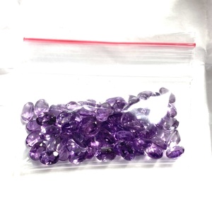 Piedra Preciosa Suelta de Amatista Natural Certificada IGI de Grado AAA, Corte Ovalado de 5x7 mm, para la Elaboración de Joyas - Product Image 4