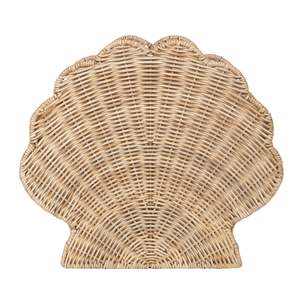 Cesta de Almacenamiento de Mimbre con Borde Festoneado, Contenedor Ecológico para Juguetes de Niños, Organizador Decorativo para Libros de Guardería y Porta Revistas - Product Image 2