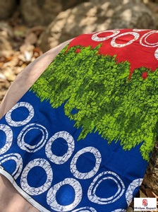 Tela de Felpa Coral con Estampado Africano Dobby de Alta Calidad de Kenia, Tela Tradicional Holandesa Resistente a las Manchas para Niños - Product Image 6