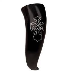 Corne à boire artisanale de luxe 2026, sculptée à la main en buffle, style Viking médiéval, écologique, portable, souvenir, couleur naturelle - Product Image 5