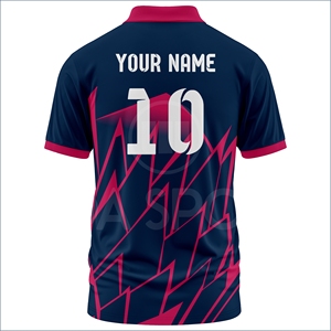 Custom Cricket Match Jersey Lightweight Quick Dry Cricket Teamwear Manufacturer Supplier - Product Image 3