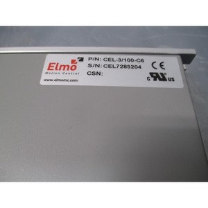 Controlador de Movimiento ELMO CEL-3/100-C6, Servomotor - Equipo y Piezas de Semiconductores de Confianza de Líderes Globales en el Sector - Product Image 1