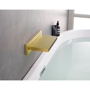 High-Flow Wall Mount Tub Filler Spout Cascade Waterfall Shower for Bathroom Sink Multiple Uses High-Flow Bathtub Shower Faucet - Product Image 3