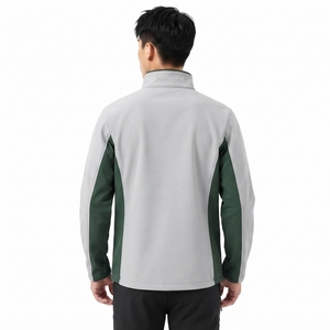 Veste coupe-vent softshell légère en polyester, tissu hydrofuge, construction respirante, fermeture éclair intégrale sur le devant - Product Image 2