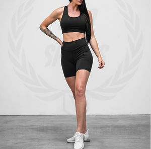 Shorts de sport pour femme, effet push-up fessier, réversibles, en Spandex/Nylon, taille haute élastique, avec fronces naturelles de 4,5 pouces, pour yoga et entraînement - Product Image 6