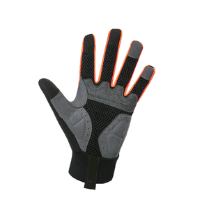 Unisex Spandex Soft Shell Full <b>Finger</b> Cycling Gloves with Silicone Gel Grip Buckle Closure for Mountain <b>Bike</b> Sports - Product Image 5