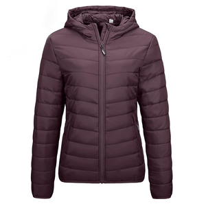 Veste matelassée à capuche personnalisable de qualité supérieure, prix de gros, nouvelle arrivée, respirante, brillante, pour l'hiver et l'automne - Product Image 6