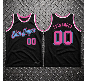 OEM Wholesale Unisex Custom Logo Embroidery Breathable 100% Polyester Sleeveless Basketball Jersey Oversized Laker for Adults - Product Image 1