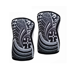 Bandes de soutien pour coudes et genoux avec logo personnalisé pour la musculation, le cross-training et le fitness – Soutien pour les squats et les manchons de protection pour les genoux en salle de sport - Product Image 1