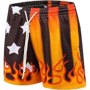 Pantalones cortos de hombre con cremallera, cintura media, transpirables, de secado rápido, con botones, estilo casual urbano, subidos por Dress Sports - Product Image 3