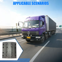 Plaquettes de frein à tambour et disques de frein neufs pour Dongfeng Violet/158, Sinotruk, Shacman, Foton, Faw, Cascadia – Vente en gros OEM 16mm pour camions lourds