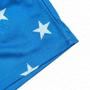 Pantalones Cortos Casuales para Hombre de Primera Calidad, Sublimados Personalizados, 100% Poliéster, Cintura Media, Bolsillos, Cierre con Cordón, Transpirables - Product Image 5