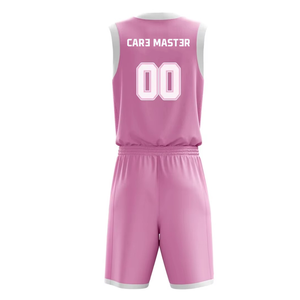 ชุดบาสเก็ตบอล OEM สำหรับผู้ใหญ่ ระบายอากาศได้ดี แห้งเร็ว ซึมซับเหงื่อ 100% โพลีเอสเตอร์ ราคาสมเหตุสมผล มีจำหน่ายเป็นชุด - Product Image 3