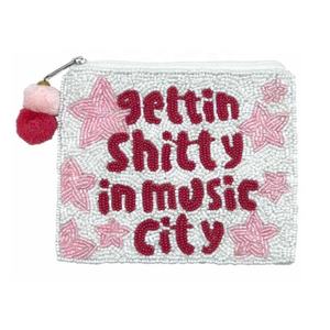 Unique Design Beads Coin Purse with Top Zipper Closure Small Coin Collect <b>Pouch</b> Perfect Carry to <b>Key</b> Cash & Card Women Accessory - Product Image 1