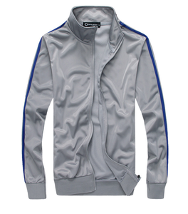 Conjuntos Deportivos de Poliéster Sólido para Hombre, Venta al Por Mayor Directa de Fábrica, Ropa Deportiva, Trajes para Correr, Ropa Atlética Informal a la Moda - Product Image 5